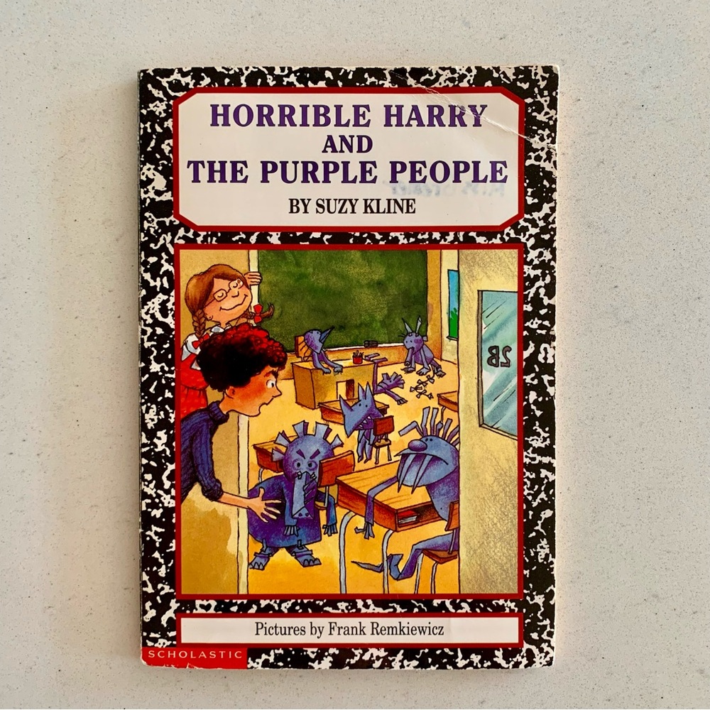 Horrible Harry and the Purple People by Suzy Kline - Vintage 90s Scholastic